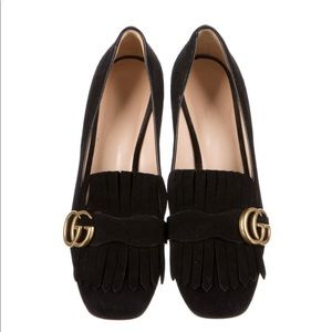 Gucci suede pumps 100% Authentic 7.5 - 37.5